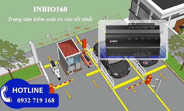 Trung tâm kiểm soát inBio160 chính hãng tại Megatech