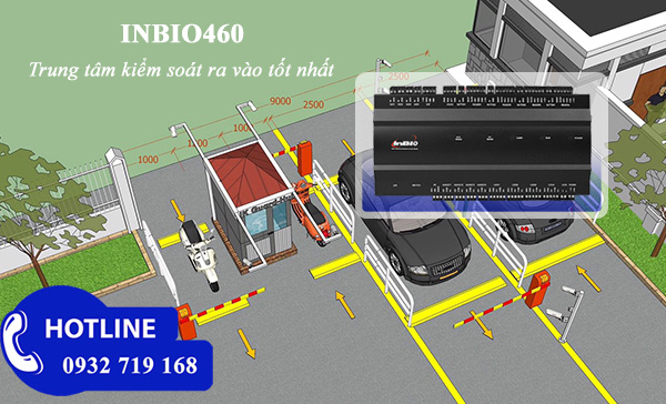 Trung tâm kiểm soát inBio460 chính hãng